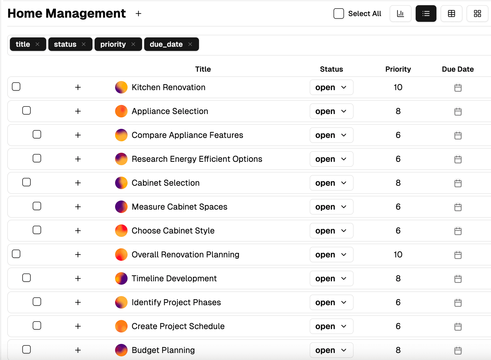 Hierarchical Organization Icon